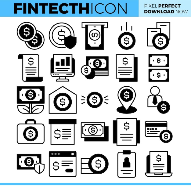 Ilustracja pakietu fintech