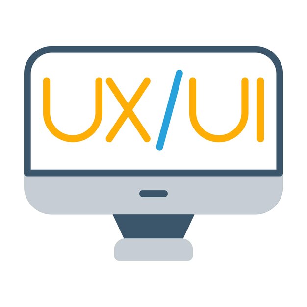 Ilustracja płaska Ui Ux Design