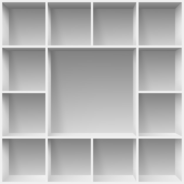Ilustracja półek