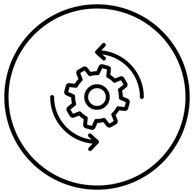 Ilustracja projektowania ikon wektorowych