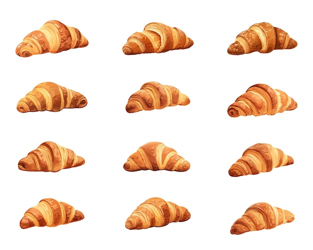 Ilustracja Projektu Croissant Clipart