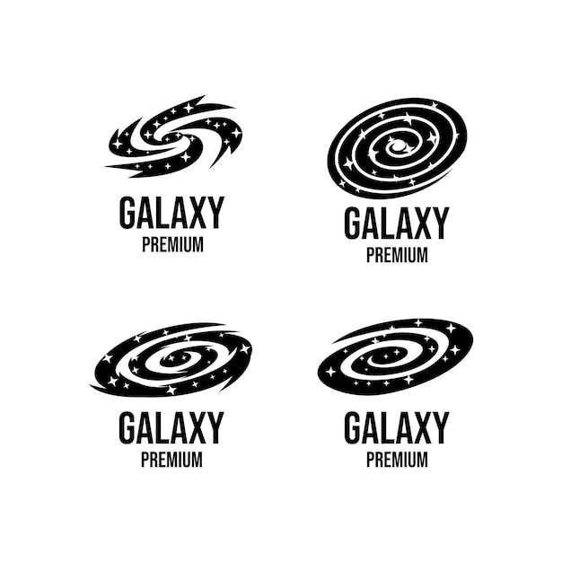 Ilustracja Projektu Ikony Logo Galaxy