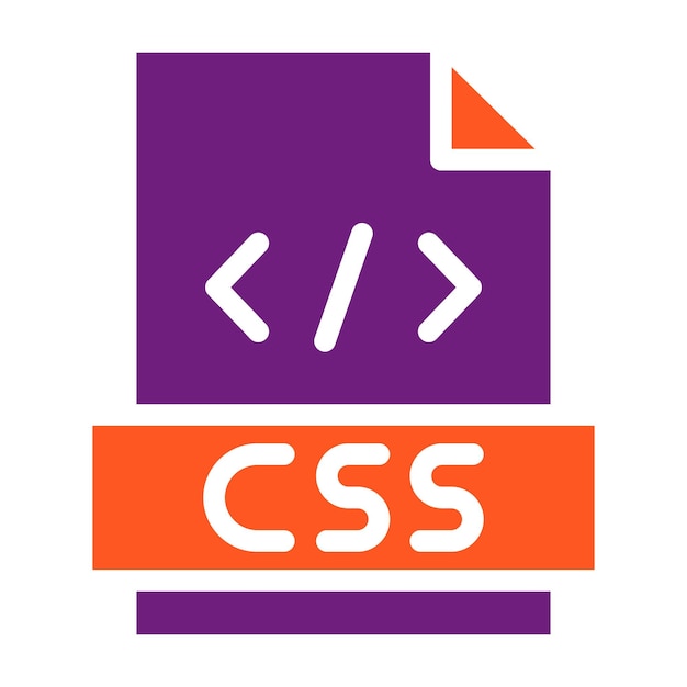 Ilustracja Projektu Ikony Wektorowej Css