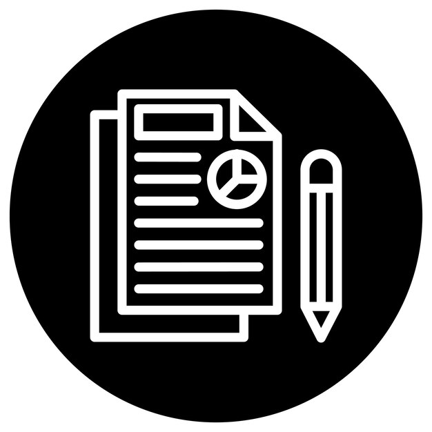 Ilustracja projektu ikony wektorowej infografiki