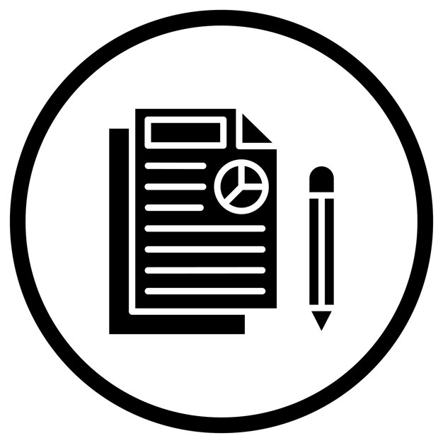 Ilustracja projektu ikony wektorowej infografiki
