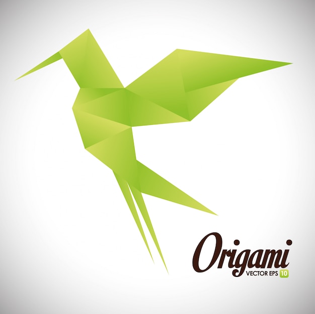 Ilustracja Projektu Origami