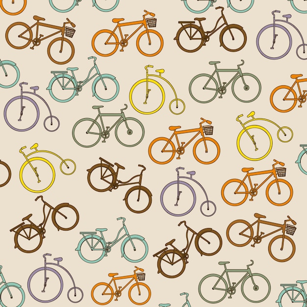 Ilustracja rowerów