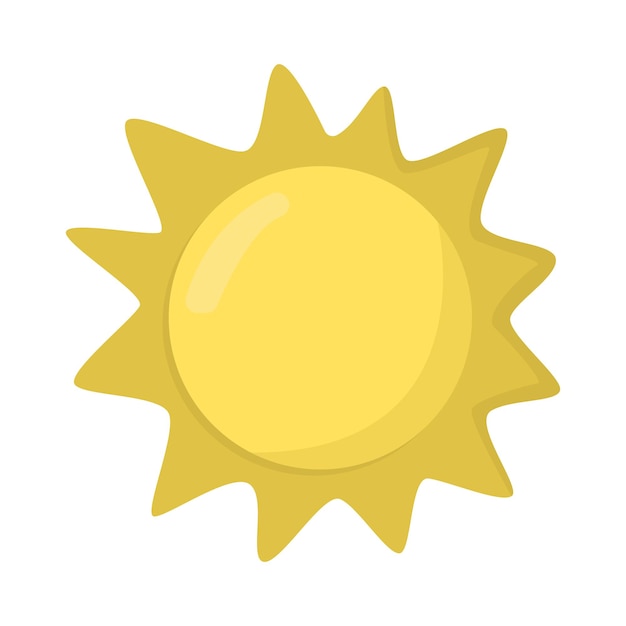 Ilustracja słońce
