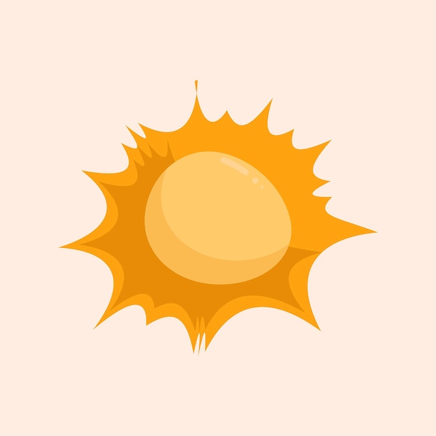 Ilustracja słońce
