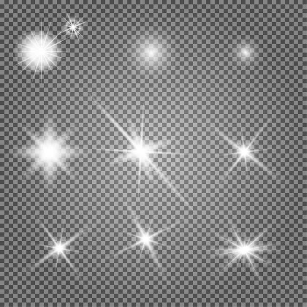 Plik wektorowy ilustracja światła gwiazdy