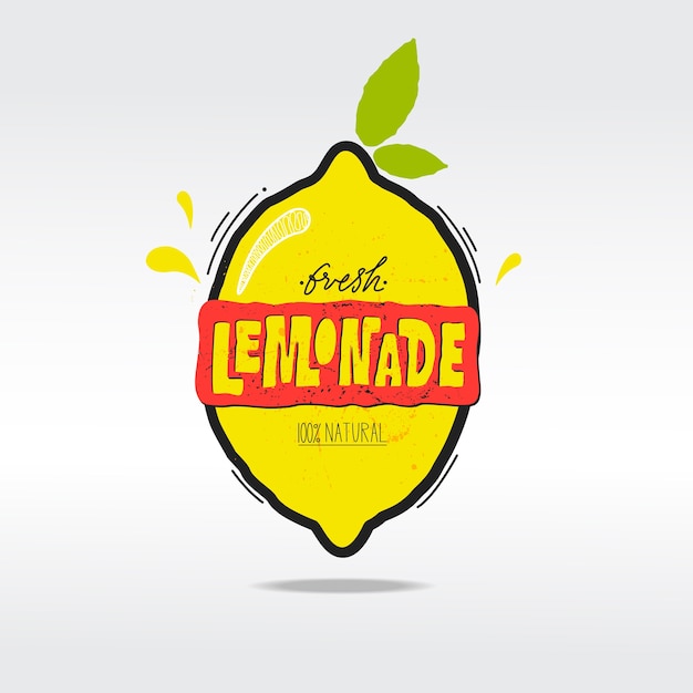 Ilustracja świeżej Lemoniady.