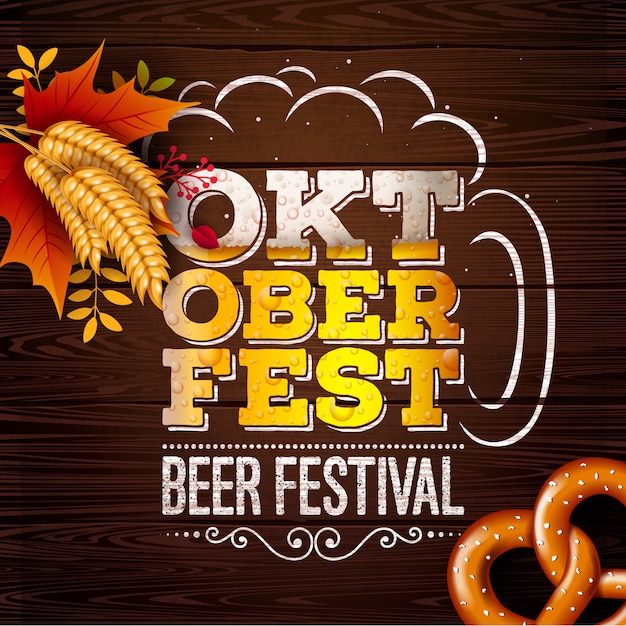 Ilustracja Transparent Oktoberfest