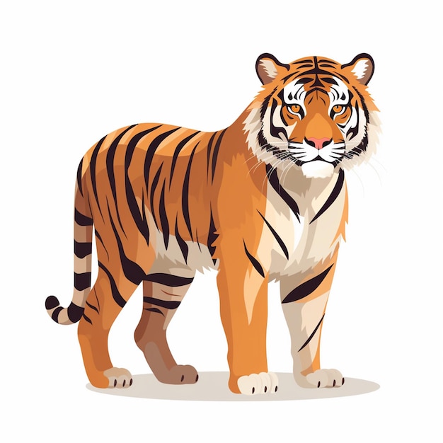 Plik wektorowy ilustracja tygrysa wektor zwierzę projektowanie chińska dekoracja graficzna azja chiny symbol azja