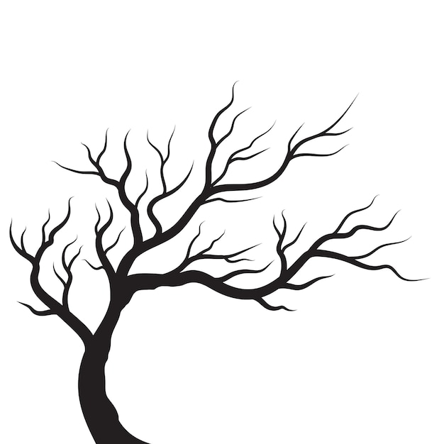 Plik wektorowy ilustracja wektora gałęzi drzewa