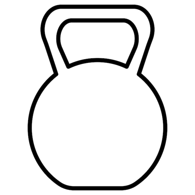Ilustracja wektora kettlebell