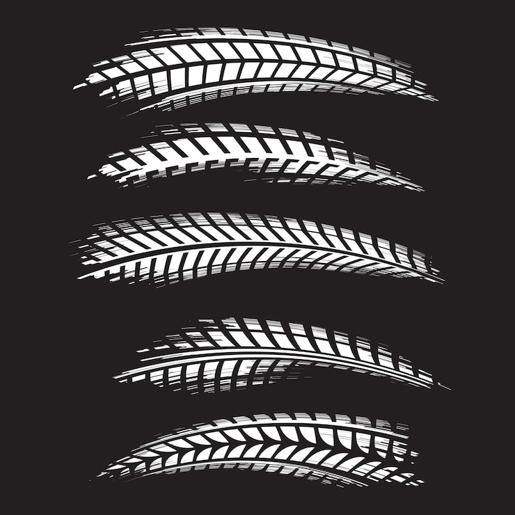 Wektor ilustracja wektora opon
