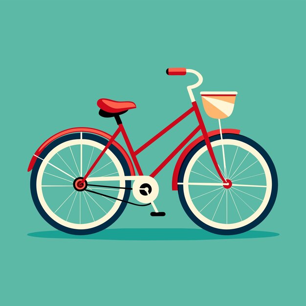 ilustracja wektora rowerowego