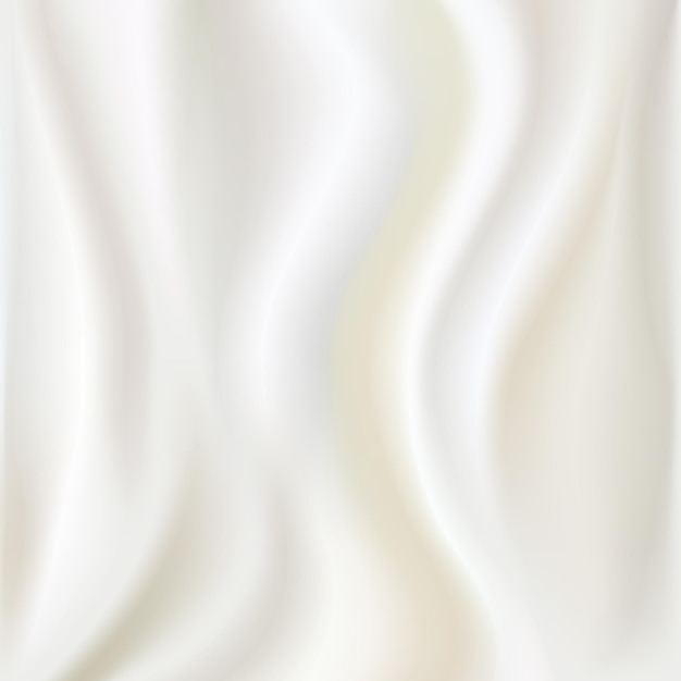 Ilustracja wektorowa białego jedwabnego tła