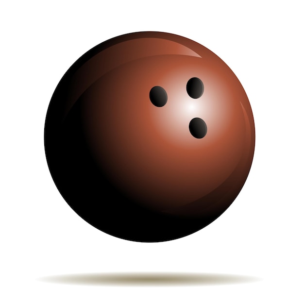 Plik wektorowy ilustracja wektorowa bowlingu i piłki sportowej