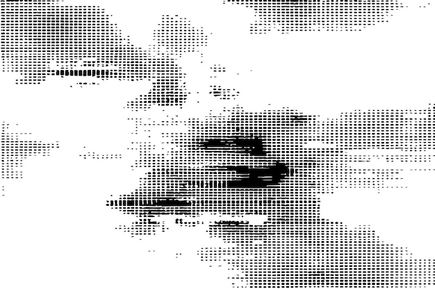 Plik wektorowy ilustracja wektorowa czarnej tekstury cyfrowej na białym tle