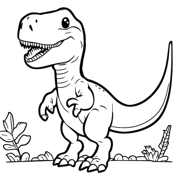 Ilustracja Wektorowa Dinozaurów