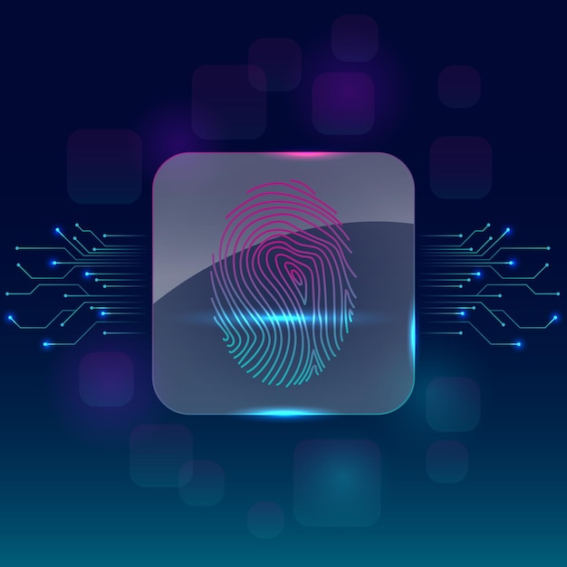 Ilustracja wektorowa dotycząca bezpieczeństwa cybernetycznego