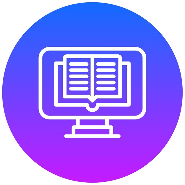 Ilustracja wektorowa e-booków