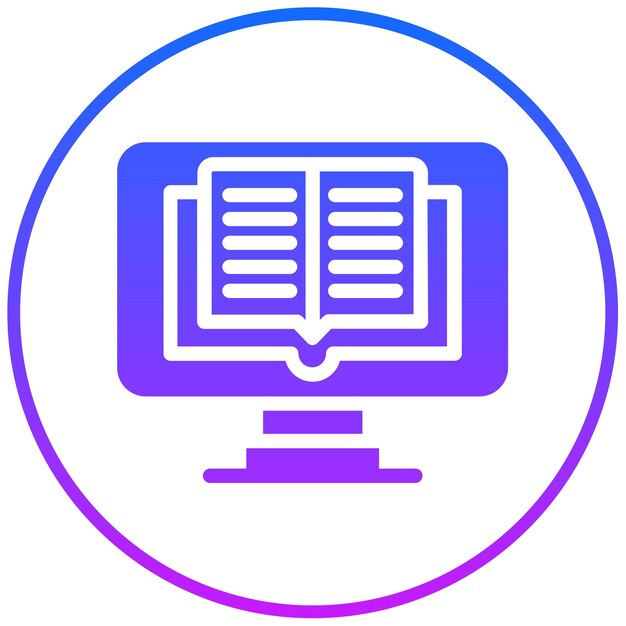 Ilustracja wektorowa e-booków