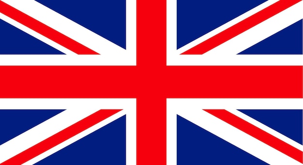 Plik wektorowy ilustracja wektorowa flagi zjednoczonego królestwa
