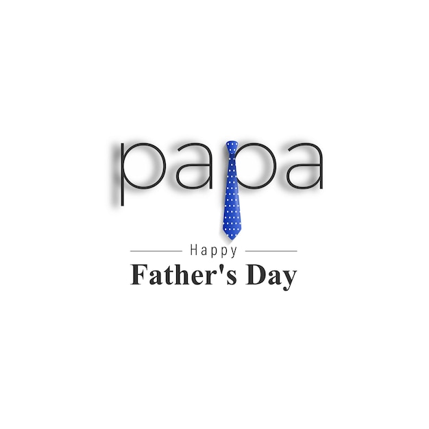 Ilustracja wektorowa Happy Father's Day 18 czerwca szablon makieta kanału społecznościowego