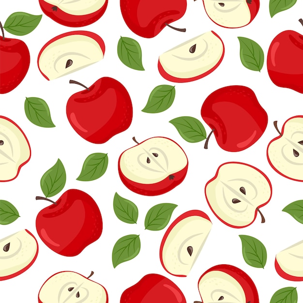Ilustracja wektorowa jabłka