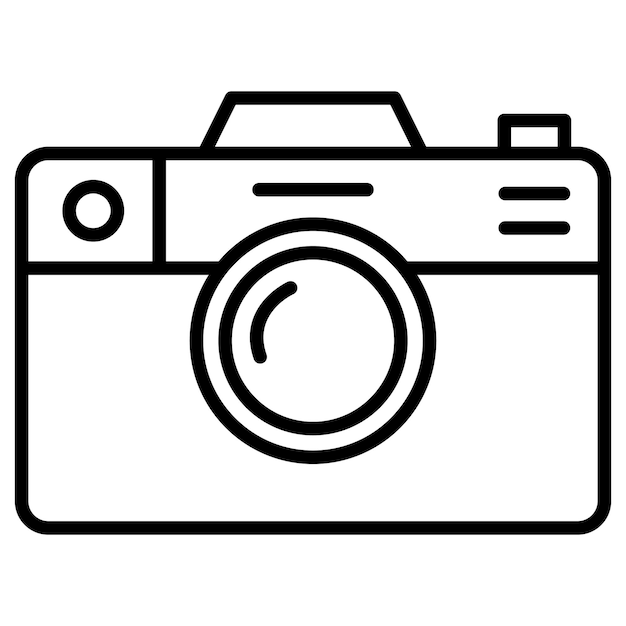 Ilustracja wektorowa kamery