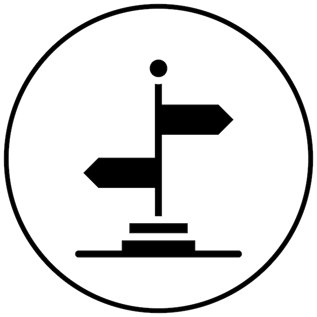 Ilustracja wektorowa kierunku