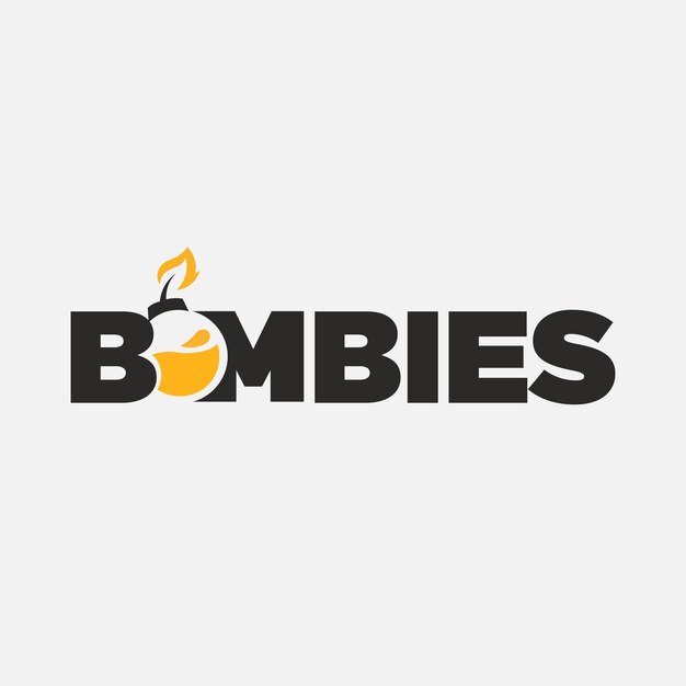 Ilustracja Wektorowa Logo Bomby
