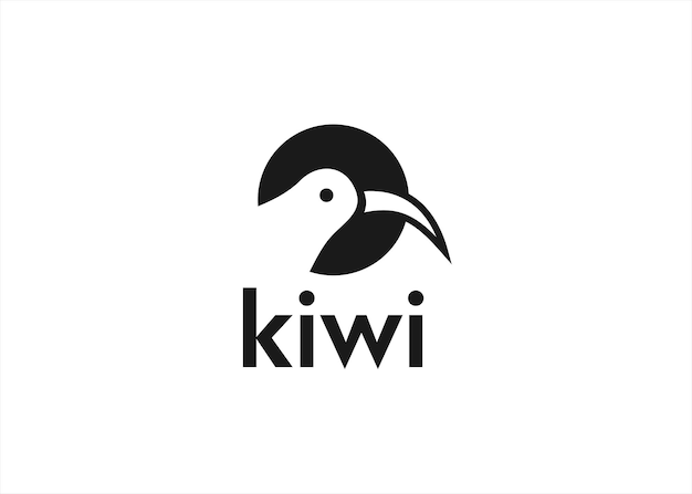 Ilustracja Wektorowa Logo Kiwi