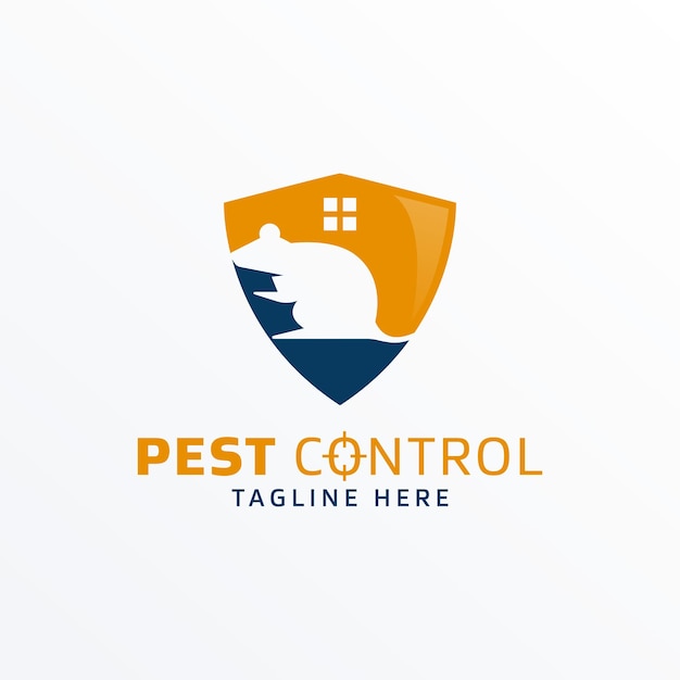 Ilustracja Wektorowa Logo Pest Control