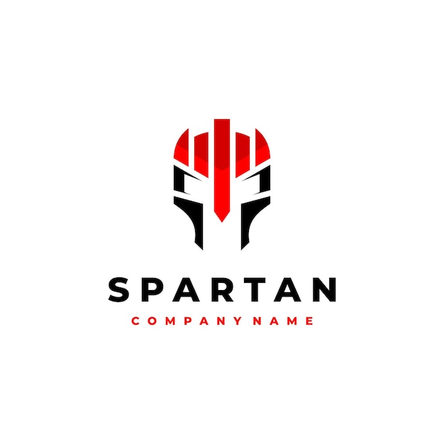 Plik wektorowy ilustracja wektorowa logo spartan