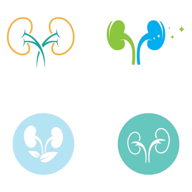 Ilustracja Wektorowa Logo Zdrowia Nerek