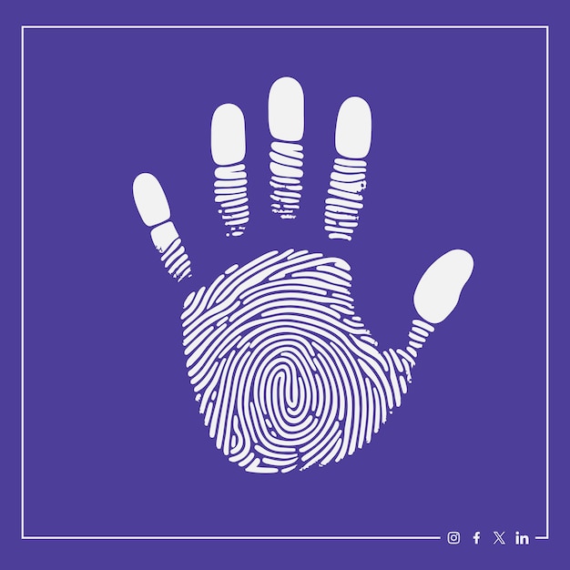 Plik wektorowy ilustracja wektorowa ludzkiej ręki