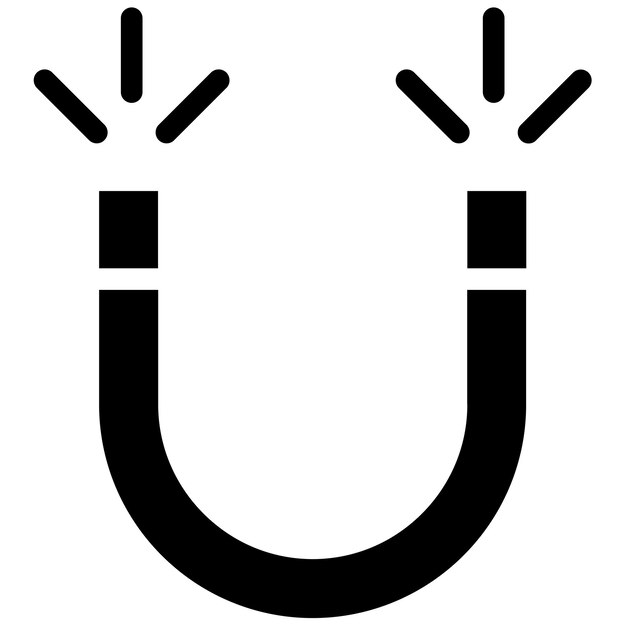 Ilustracja wektorowa magnesu