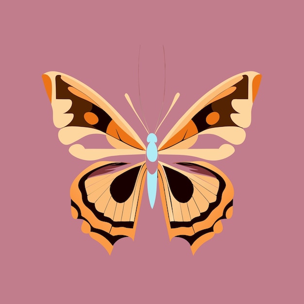 Ilustracja wektorowa motyla
