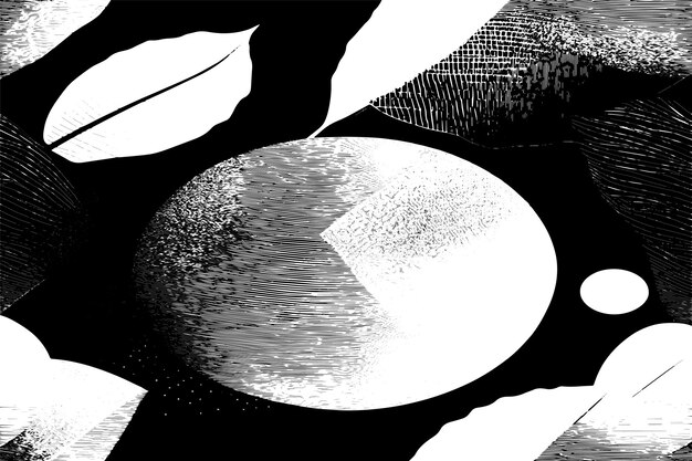 Plik wektorowy ilustracja wektorowa obrysowana w kolorze czarnym z teksturowanym wyglądem odizolowanym na białym tle