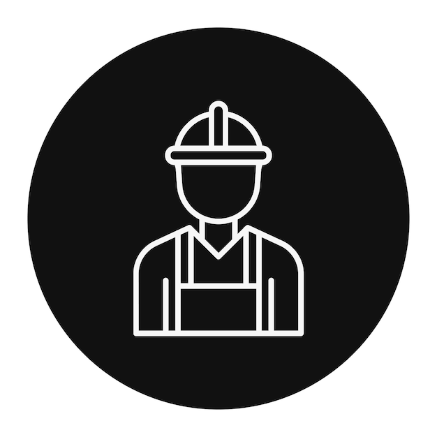 Ilustracja wektorowa pracownika