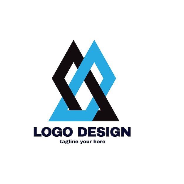 Ilustracja wektorowa projektowania liter logo