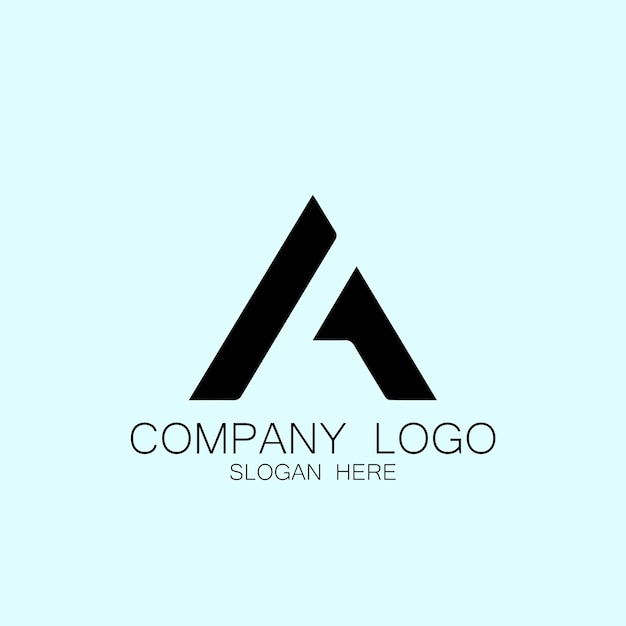 Ilustracja wektorowa projektu logo alfabetu