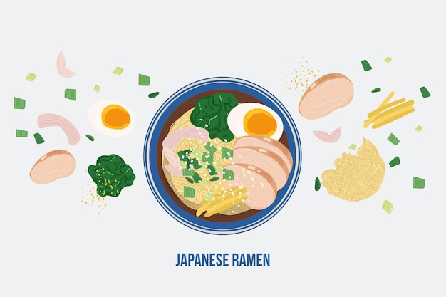 Plik wektorowy ilustracja wektorowa ramen