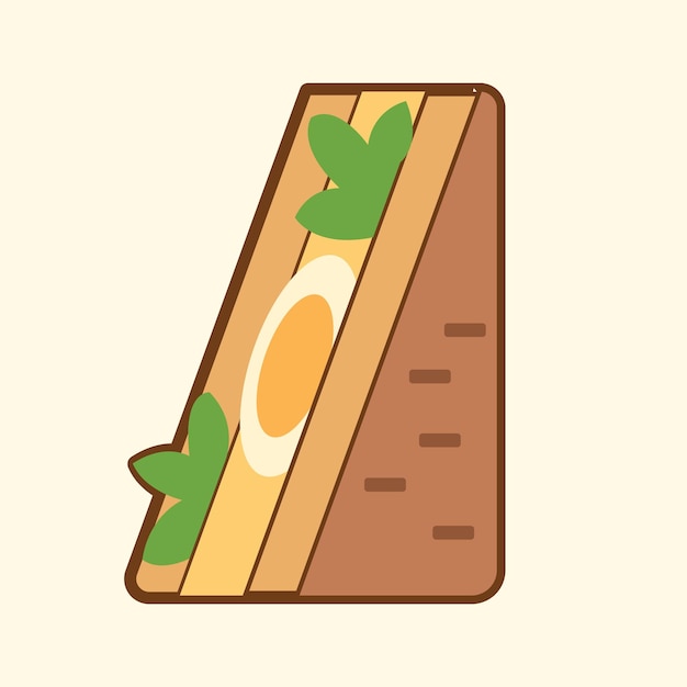 Plik wektorowy ilustracja wektorowa sandwich sandwich clip art