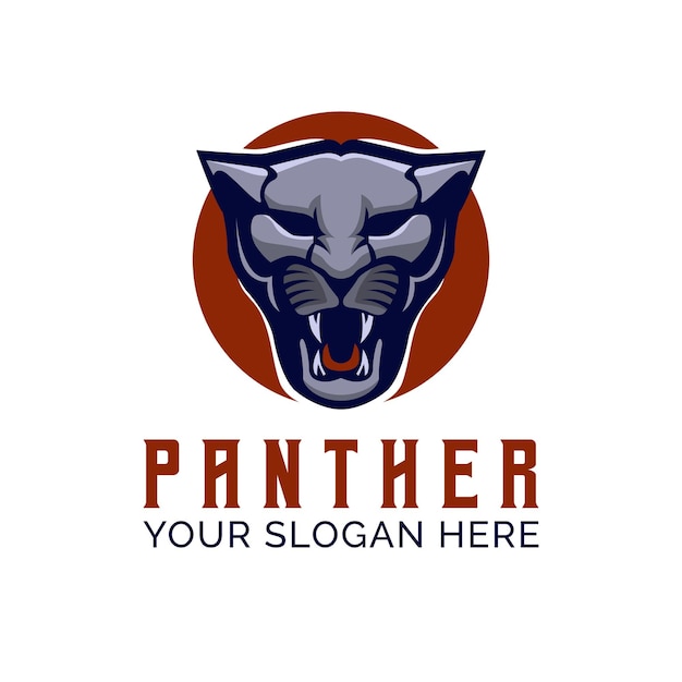 Ilustracja Wektorowa Szablonu Projektu Panther Logo Vector