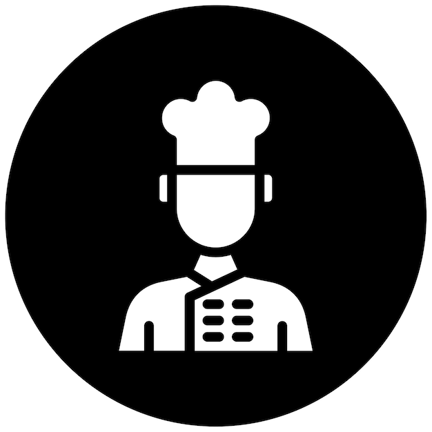 Ilustracja wektorowa szefa kuchni