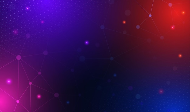 Ilustracja wektorowa technologii tablicy elektronicznej sztucznej inteligencji